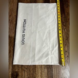 Louis Vuitton Dust Bag 13 x 19 folded